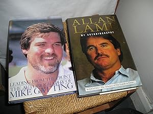 Seller image for Allan Lamb & Mike Gatting Signed Autobiographies. for sale by Lyndon Barnes Books