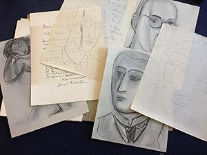Bild des Verkufers fr Revue Hommage1: Dessins de Bonnard, Dufy, Maillol, Matisse, Picasso & Hommage 2: Dessins de Matisse zum Verkauf von Marninart, Inc (ABAA - ILAB)