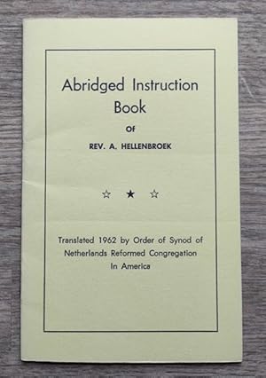 Image du vendeur pour Abridged Instruction Book mis en vente par Peter & Rachel Reynolds