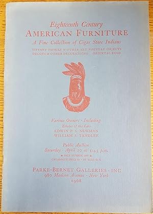 American furniture by New England, New York & other cabinetmakers. Sale No. 2689; A fine collecti...