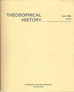 Seller image for THEOSOPHICAL HISTORY: VOL. 3, NO. 2, APRIL, 1990 for sale by By The Way Books