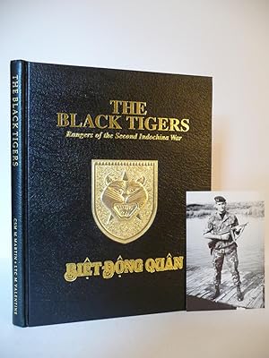 Seller image for The Black Tigers: Rangers of the Second Indochina War, (Inscribed by the author, McDonald Valentine, Jr.) for sale by ARABESQUE BOOKS