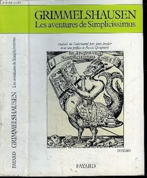 Image du vendeur pour LES AVENTURES DE SIMPLICISSIMUS mis en vente par Le-Livre