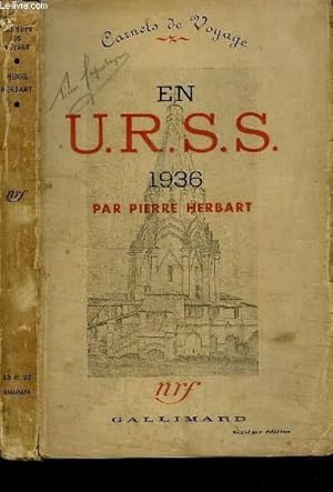 Image du vendeur pour EN U.R.S.S. (1936) mis en vente par Le-Livre