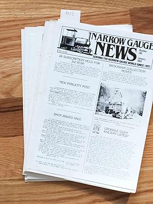 Narrow Gauge News (10 issues 140-149 from 1983, 1985)