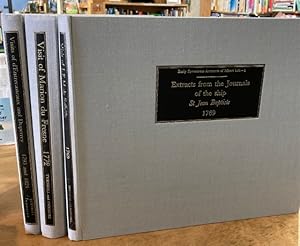 Seller image for Early Eyewitness Accounts of Maori Life 1, 2, 3 & 4. Extracts from Journals Relating to the Visit to NZ of the French Ship St Jean Baptiste Vol 1; Of Ships Mascarin and Marquis De Castries Vol 2; Of Ships Recerche, Esperance and Coquille Vol 3 & 4. for sale by Browsers Books