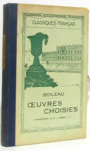 Seller image for Oeuvres Choisies Annotes Par M. l'Abb J.C for sale by crealivres