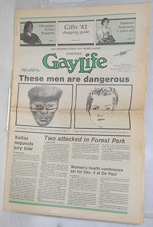 Seller image for Chicago GayLife: the international gay newsleader; vol. 7, #25, Friday, December 4, 1981 for sale by Bolerium Books Inc.