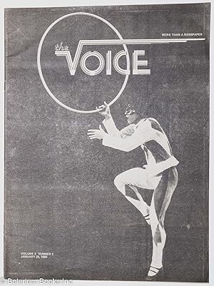 Seller image for The Voice: more than a newspaper; vol. 2, #2, January 25, 1980 for sale by Bolerium Books Inc.