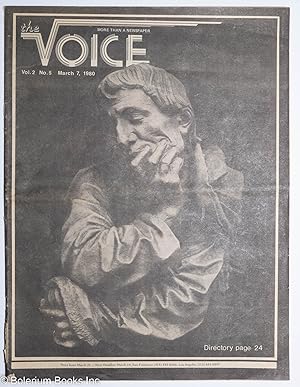 Seller image for The Voice: more than a newspaper; vol. 2, #5, March 7, 1980 for sale by Bolerium Books Inc.