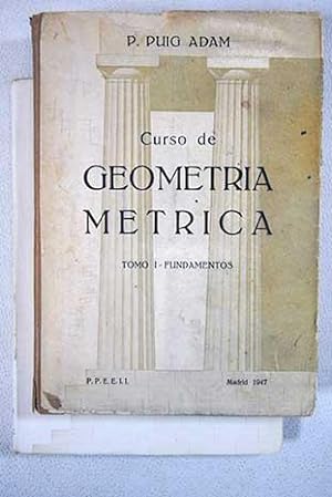 Curso de geometría métrica