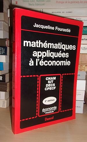 Image du vendeur pour MATHEMATIQUES APPLIQUEES A L'ECONOMIE mis en vente par Planet's books