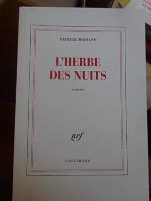 Immagine del venditore per L'HERBE DES NUITS venduto da LIBRAIRIE HRODOTE JEAN-LOUIS CECCARINI