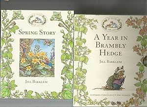 Image du vendeur pour A Year in Brambly Hedge.4 Books in Slipcase:Spring Story:Summer Story: Autumn Story:Winter Story. mis en vente par Matilda Mary's Books