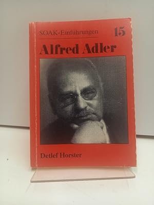 Bild des Verkufers fr Alfred Adler zur Einfhrung. (= SOAK-Einfhrungen, 15). zum Verkauf von Antiquariat Langguth - lesenhilft