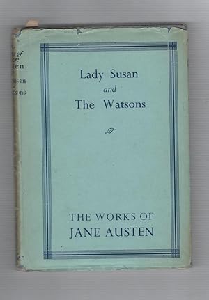 Seller image for The Adelphi Edition of the Works of Jane Austen Volume VII (7): Lady Susan and The Watsons for sale by Recycled Books & Music