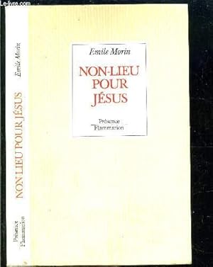 Image du vendeur pour NON LIEU POUR JESUS mis en vente par Le-Livre