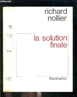 Seller image for LA SOLUTION FINALE for sale by Le-Livre