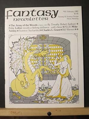 Seller image for Fantasy Newsletter #45: Issue of February 1982 for sale by Tree Frog Fine Books and Graphic Arts