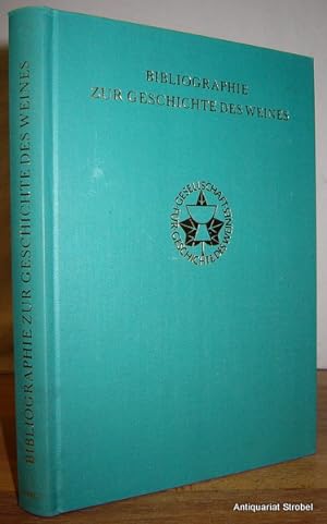 Seller image for Bibliographie zur Geschichte des Weines. Supplement 1. for sale by Antiquariat Christian Strobel (VDA/ILAB)