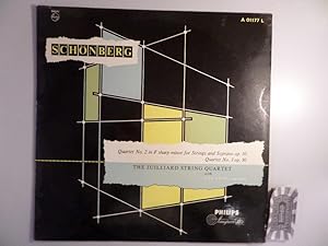 Seller image for Schnberg: Quartet No. 2, Op 10 / Quartet No. 3, Op. 30 [Vinyl, LP, A 01177 L]. Streichquartett Nr. 2, Op. 10 / Streichquartett Nr. 3, Op. 30. for sale by Druckwaren Antiquariat