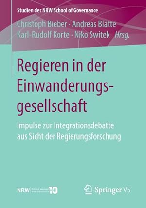 Seller image for Regieren in der Einwanderungsgesellschaft for sale by BuchWeltWeit Ludwig Meier e.K.