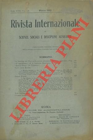 Rivista Internazionale di Scienze Sociali e Discipline Ausiliarie.