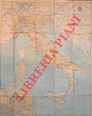 Carta generale delle Strade Ferrate Italiane. e Linee di Navigazione.