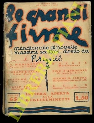 Le grandi firme. Quindicinale di novelle dei massimi scrittori. Diretto da P.