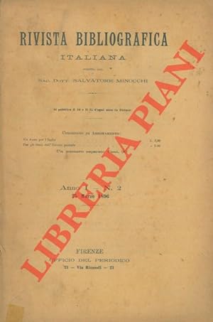 Rivista bibliografica italiana.