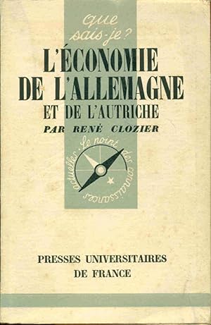 Imagen del vendedor de L'Economie de l'Allemagne et de l'Autriche a la venta por dansmongarage