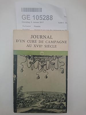 Seller image for Journal d un cure de campagne au XVIIe siecle for sale by Antiquariat Bcherwurm