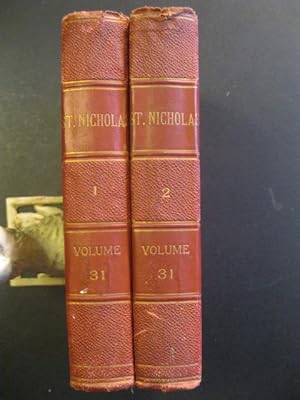 Image du vendeur pour ST. NICHOLAS An Illustrated Magazine For Young Folks - Volume XXXI - Parts 1 & 2 - November, 1903 to October, 1904 mis en vente par The Book Scot