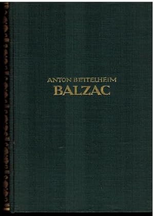 Bild des Verkufers fr Balzac. - Eine Biographie. zum Verkauf von Antiquariat Appel - Wessling