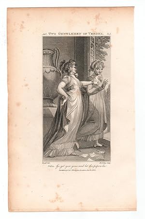 Bild des Verkufers fr The Plays of William Shakspeare [sic] accurately printed from the Text of the corrected Copy left by the late George Steevens, Esq. With a Series of Engravings, from Original Designs of Henry Fuseli? and a Selection of Explanatory and Historical Notes, From the most eminent Commentators; a History of the Stage, a Life of Shakespeare, &c. by Alexander Chambers? zum Verkauf von John Windle Antiquarian Bookseller, ABAA