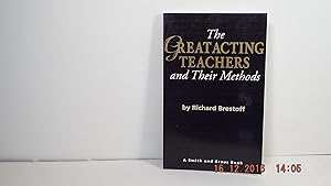 Seller image for The Great Acting Teachers and Their Methods (Career Development Series) (Career Development Book) for sale by Gene The Book Peddler