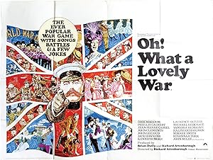 Bild des Verkufers fr Oh What a Lovely War (Original British quad poster for the 1969 film) zum Verkauf von Royal Books, Inc., ABAA