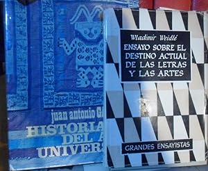 HISTORIA DEL ARTE UNIVERSAL + ENSAYO SOBRE EL DESTINO ACTUAL DE LAS LETRAS Y LAS ARTES (2 libros)