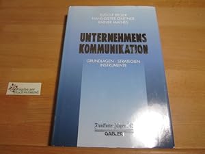 Seller image for Unternehmenskommunikation : Grundlagen, Strategien, Instrumente. ; Hans-Dieter Grtner ; Rainer Mathes for sale by Antiquariat im Kaiserviertel | Wimbauer Buchversand