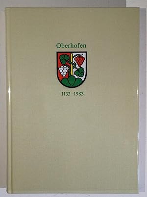 Bild des Verkufers fr Chronik von Oberhofen 1133-1983 zum Verkauf von Antiquariat Trger