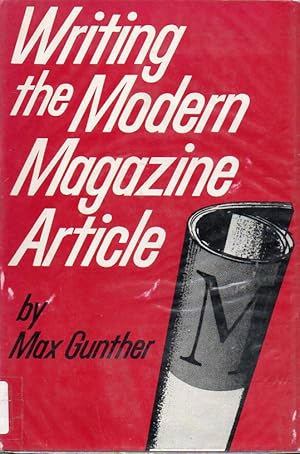 Writing the Modern Magazine Article