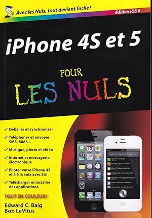 Iphone 4S et 5 ed IOS 6 pour les nuls