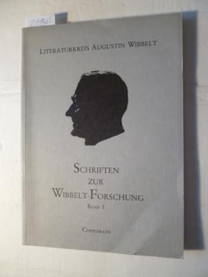 Bild des Verkäufers für Schriften zur Wibbelt-Forschung Band 1. zum Verkauf von Gebrauchtbücherlogistik  H.J. Lauterbach
