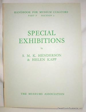 Handbook For Museum Creators, Part F, Section 2 (Special Exhibitions)