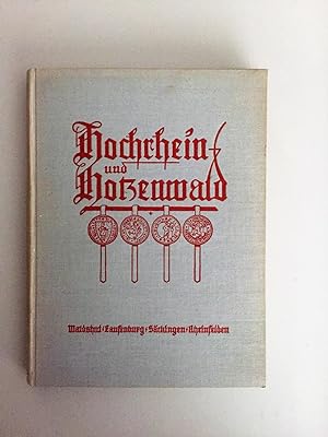 Image du vendeur pour Hochrhein und Hotzenwald (= Badische Heimat, 19. Jahrgang, Jahresheft 1932). mis en vente par Antiquariat Seibold