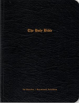 Seller image for Ed Ruscha & Raymond Pettibon: The Holy Bible & The End for sale by Vincent Borrelli, Bookseller