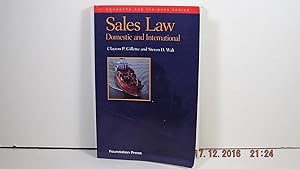Seller image for Sales Law: Domestic and International 1999 (Concepts & Insights) for sale by Gene The Book Peddler