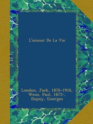 Seller image for L'amour De La Vie for sale by JLG_livres anciens et modernes