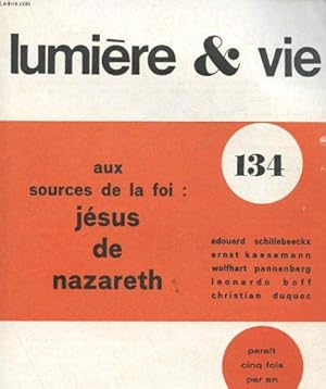 Seller image for Tome xxvi , n 134 - aux sources de la foi : jesus de nazareth for sale by JLG_livres anciens et modernes