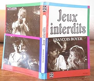 Imagen del vendedor de Jeux interdits. a la venta por JLG_livres anciens et modernes